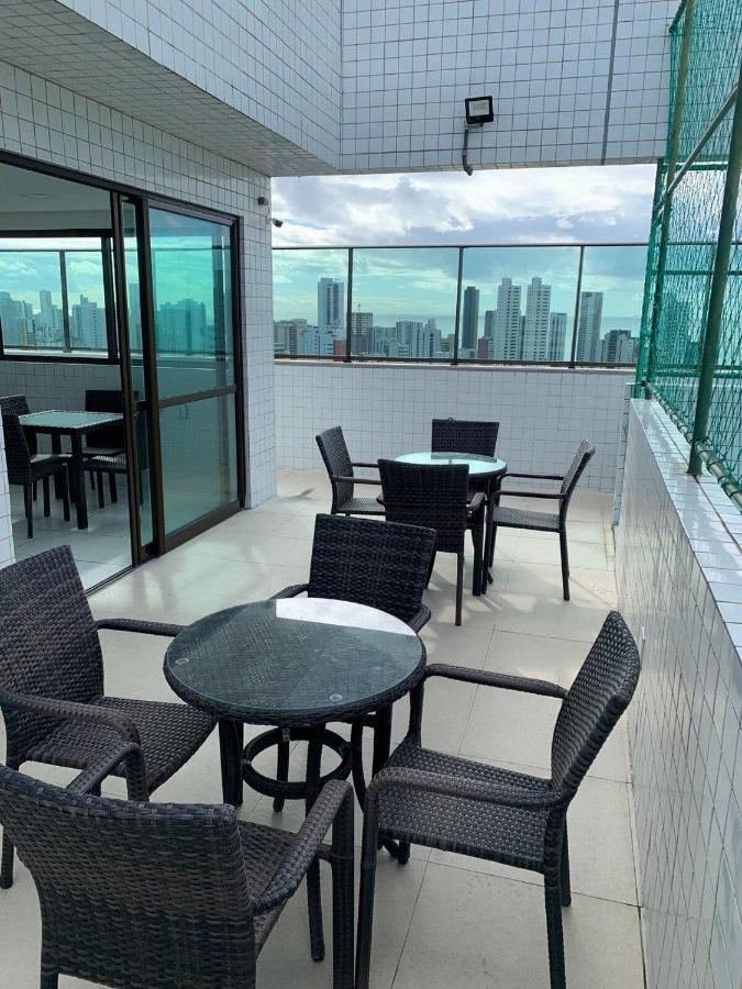 Flat Localizado A 200M Shopping Recife, Bem Perto Da Praia De Boa Viagem E Com Wi-Fi 400Mbps Exterior photo