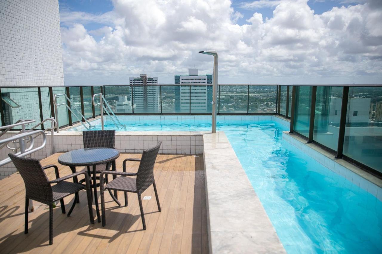 Flat Localizado A 200M Shopping Recife, Bem Perto Da Praia De Boa Viagem E Com Wi-Fi 400Mbps Exterior photo